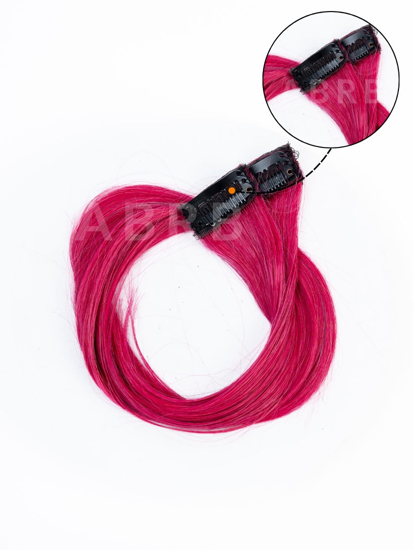 2 Pcs Pink Streak