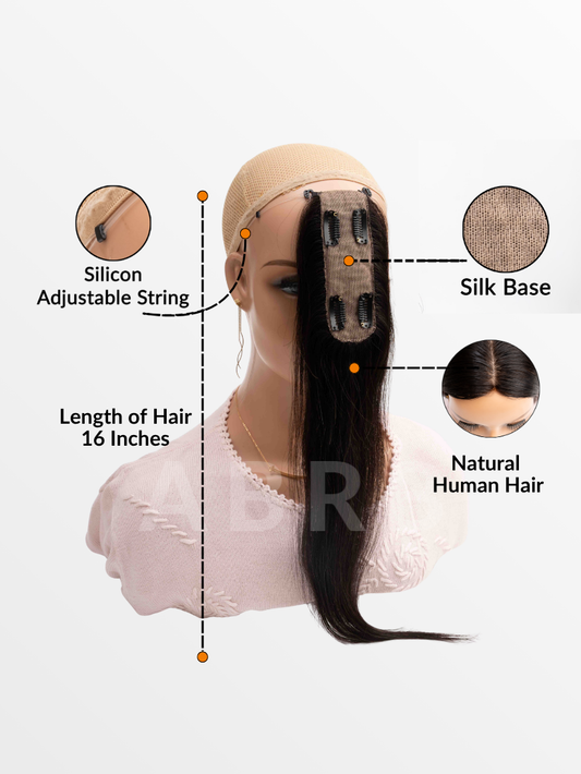 1.5x5 Skin Base Topper With Front Silicon String