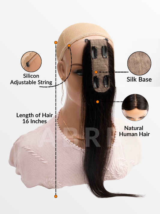 1.5x5 Skin Base Topper With Front Silicon String