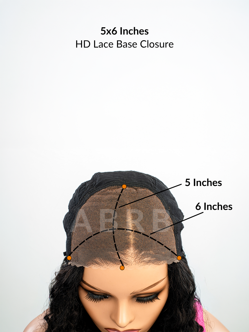 Soog 5x6 Lace Closure Curly Wig