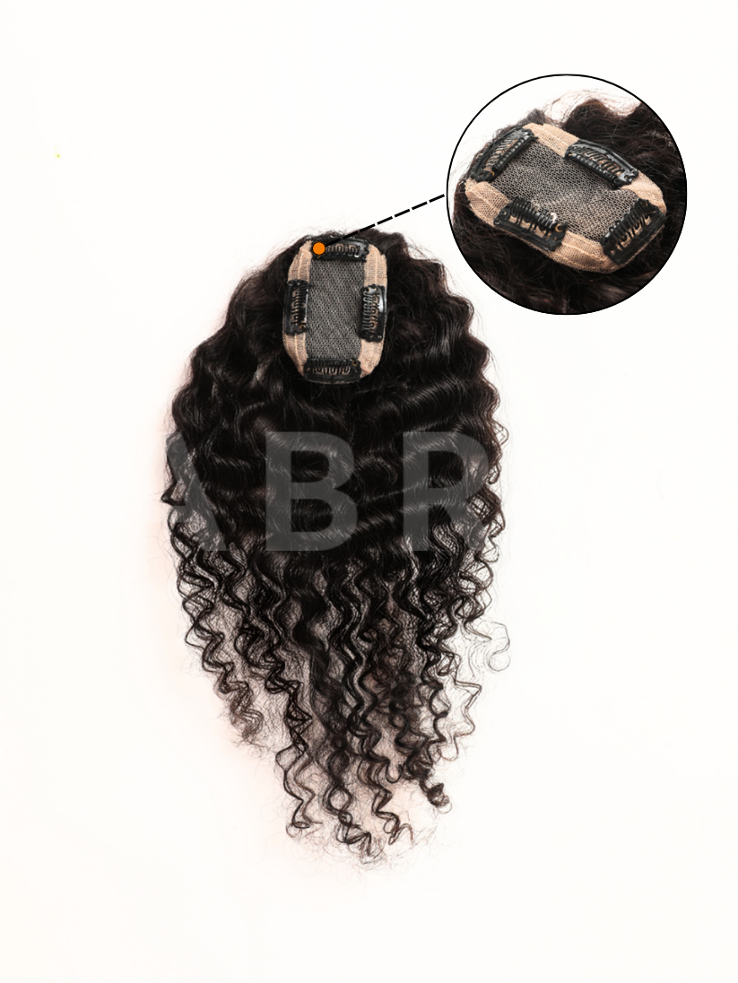 2x3 Curly Hair Lace Topper