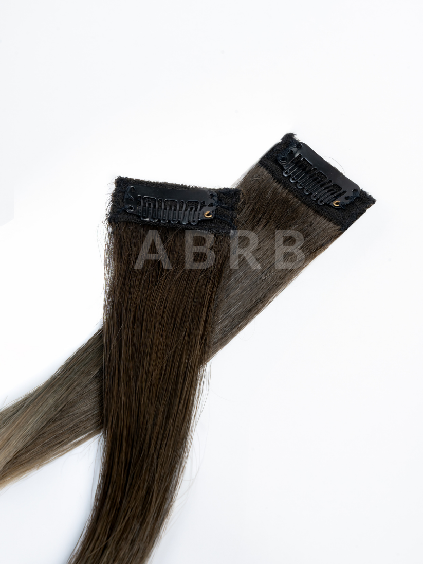 2 Pcs Blonde & Brown Ombre Streak