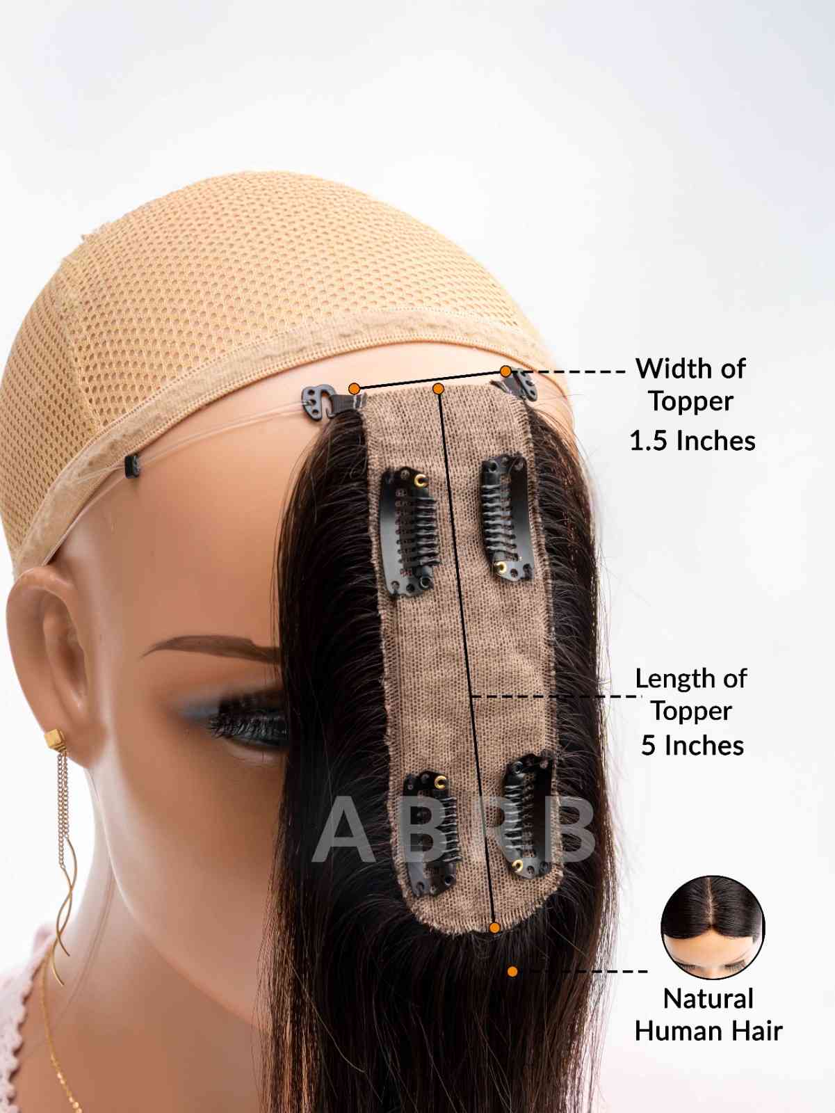 1.5x5 Skin Base Topper With Front Silicon String