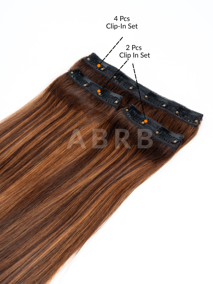 3 Clip-In Set | Blond Highlighted SD Volumizer