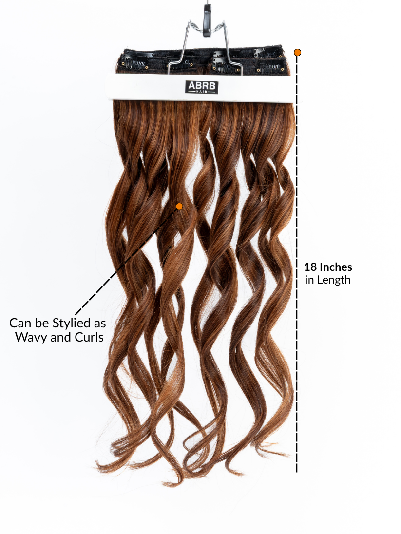 3 Clip-In Set | Blond Highlighted SD Volumizer