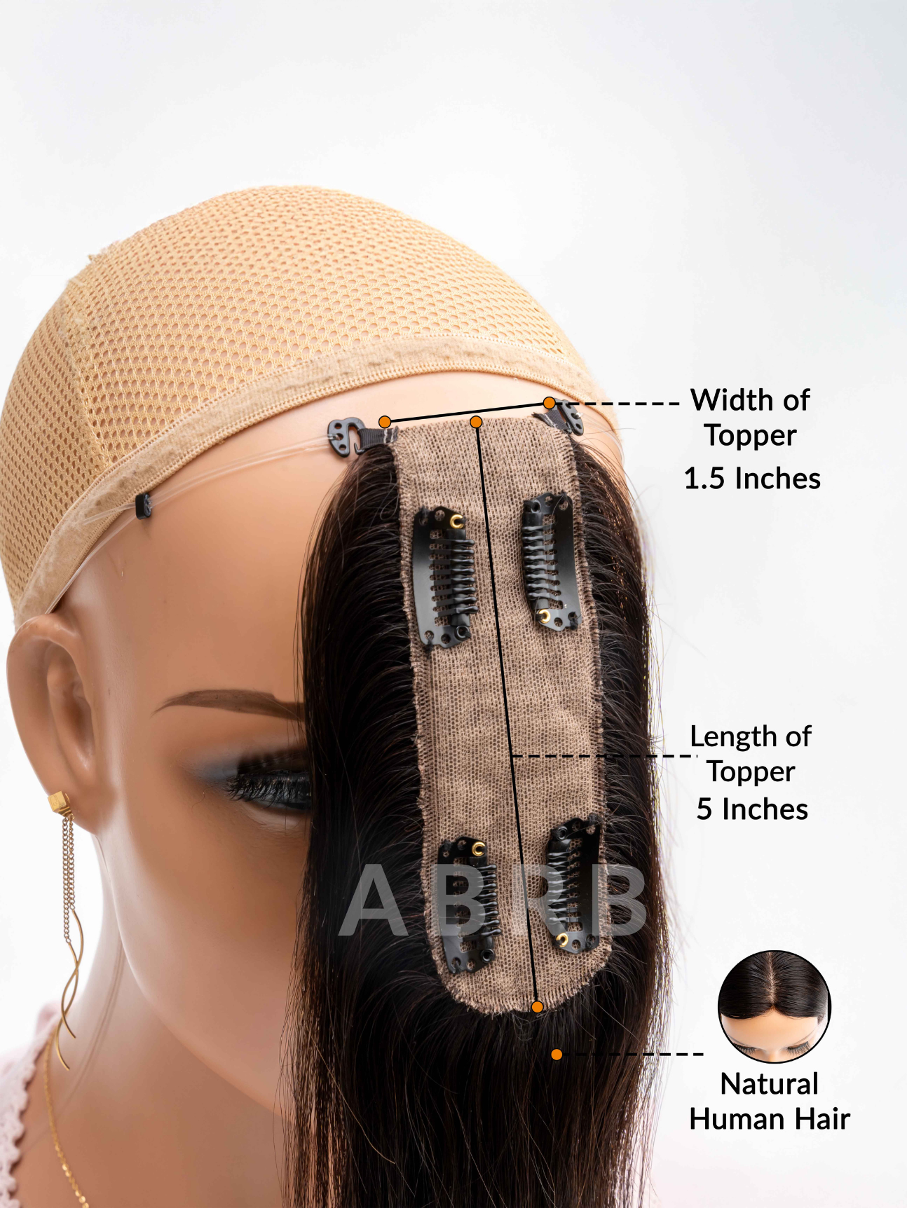 1.5x5 Skin Base Topper With Front Silicon String