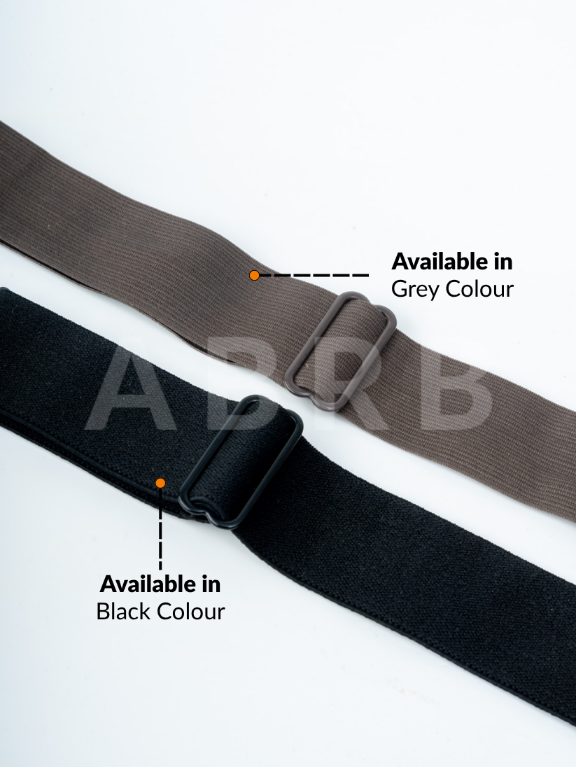 Black Adjustable Wig Strap