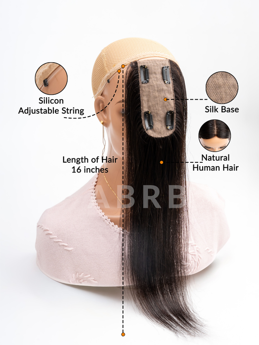 1.5x5 Skin Base Topper With Front Silicon String