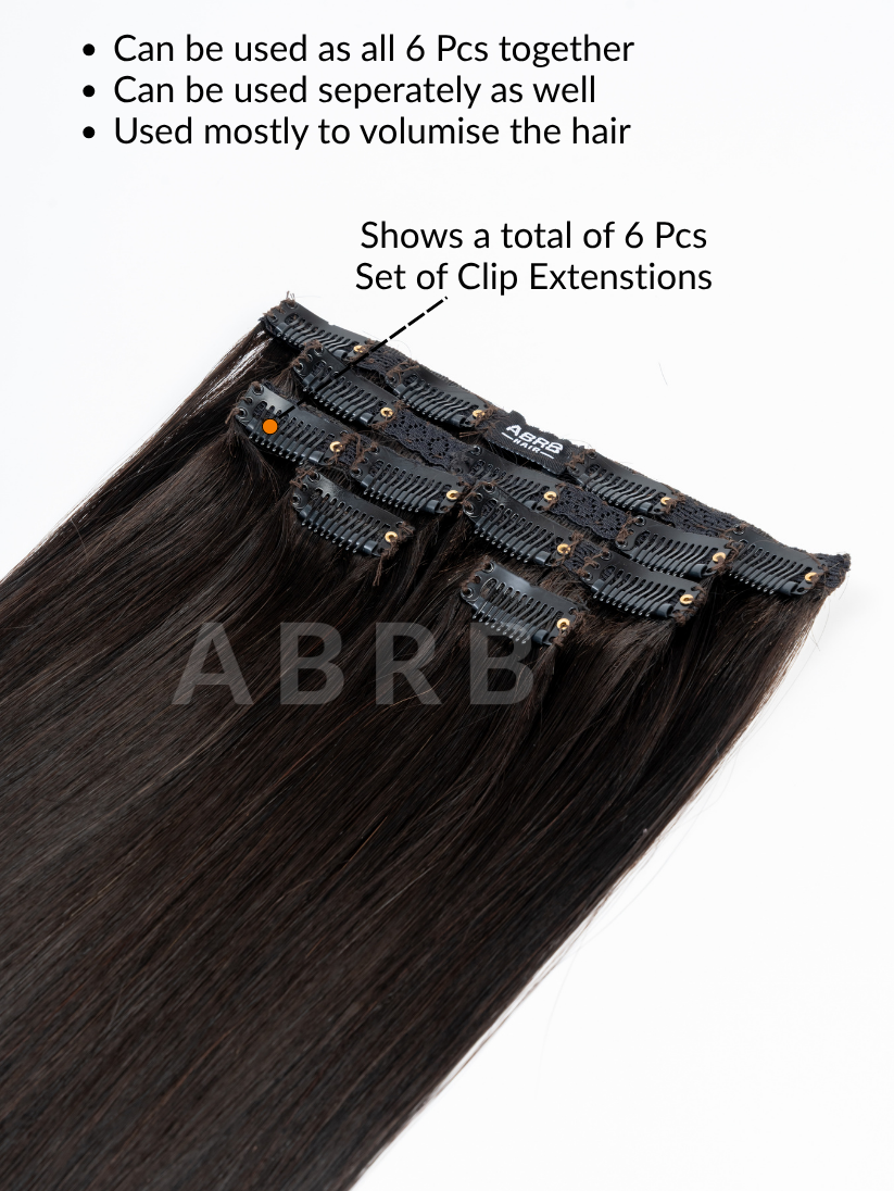 6 Clip-in SDD Extension Set