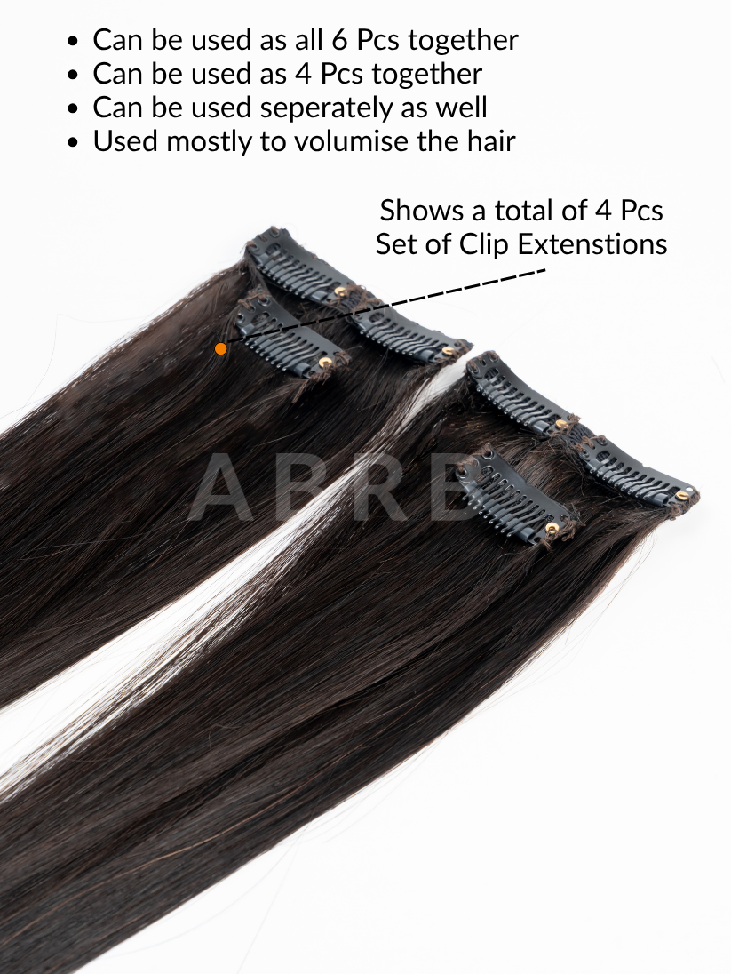 6 Clip-in SDD Extension Set