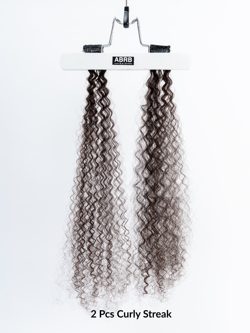 2 Piece Curly Streak