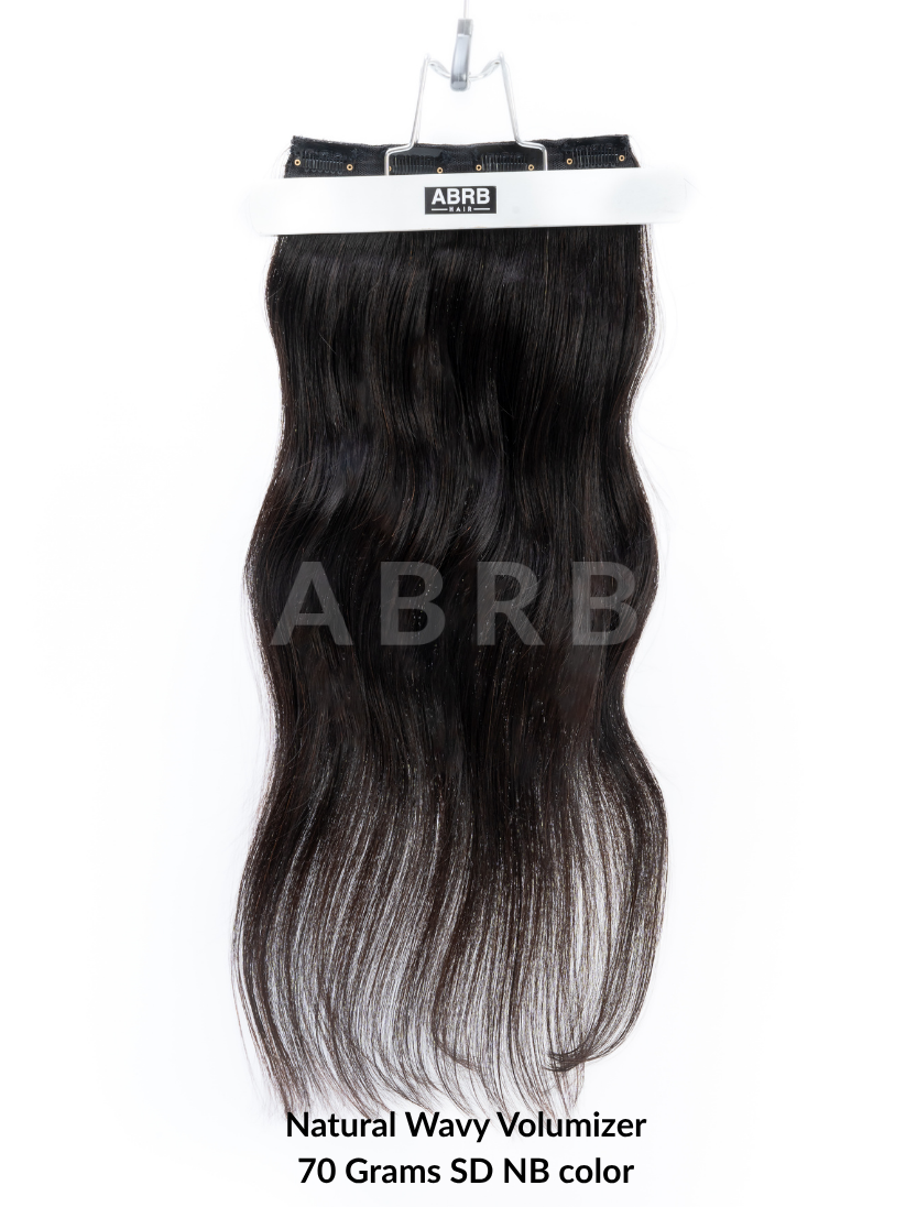 70 Gms SD Natural Black Color Wavy Volumizer