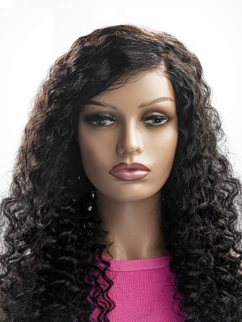 6x5 Lace curly front look