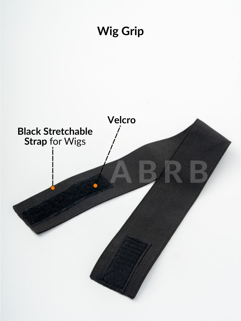 Black Wig Grip with Velcro