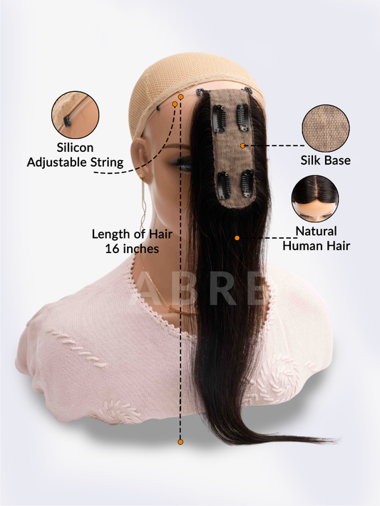 1.5x5 Skin Base Topper With Front Silicon String