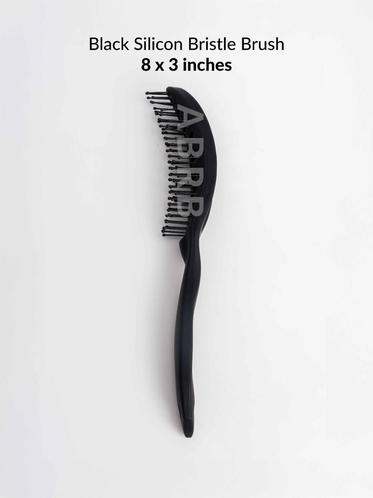 Black Silicon Bristle Brush