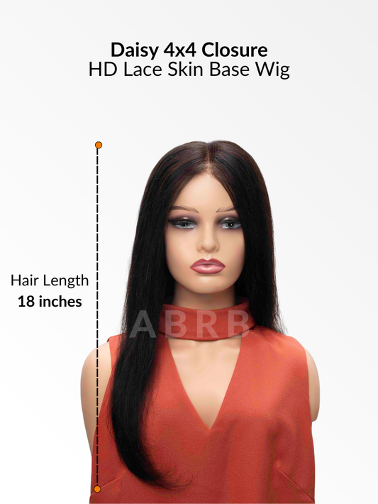 Glueless Daisy 18" 4x4 Closure Wig