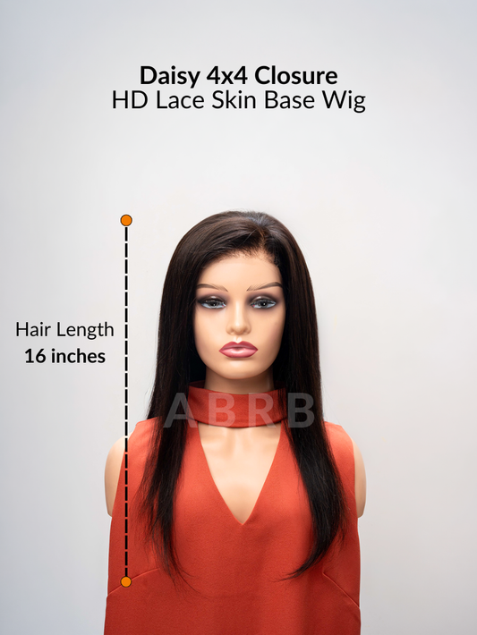 Glueless Daisy 16" 4x4 Closure Wig