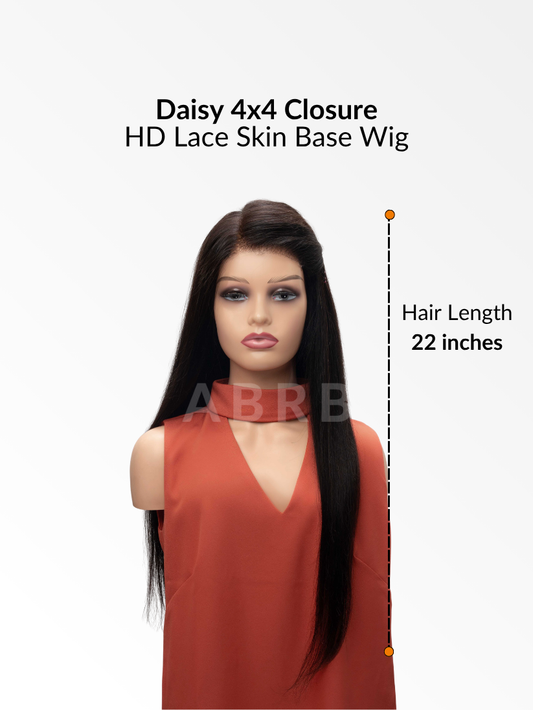 Glueless Daisy 22" 4x4 Closure Wig
